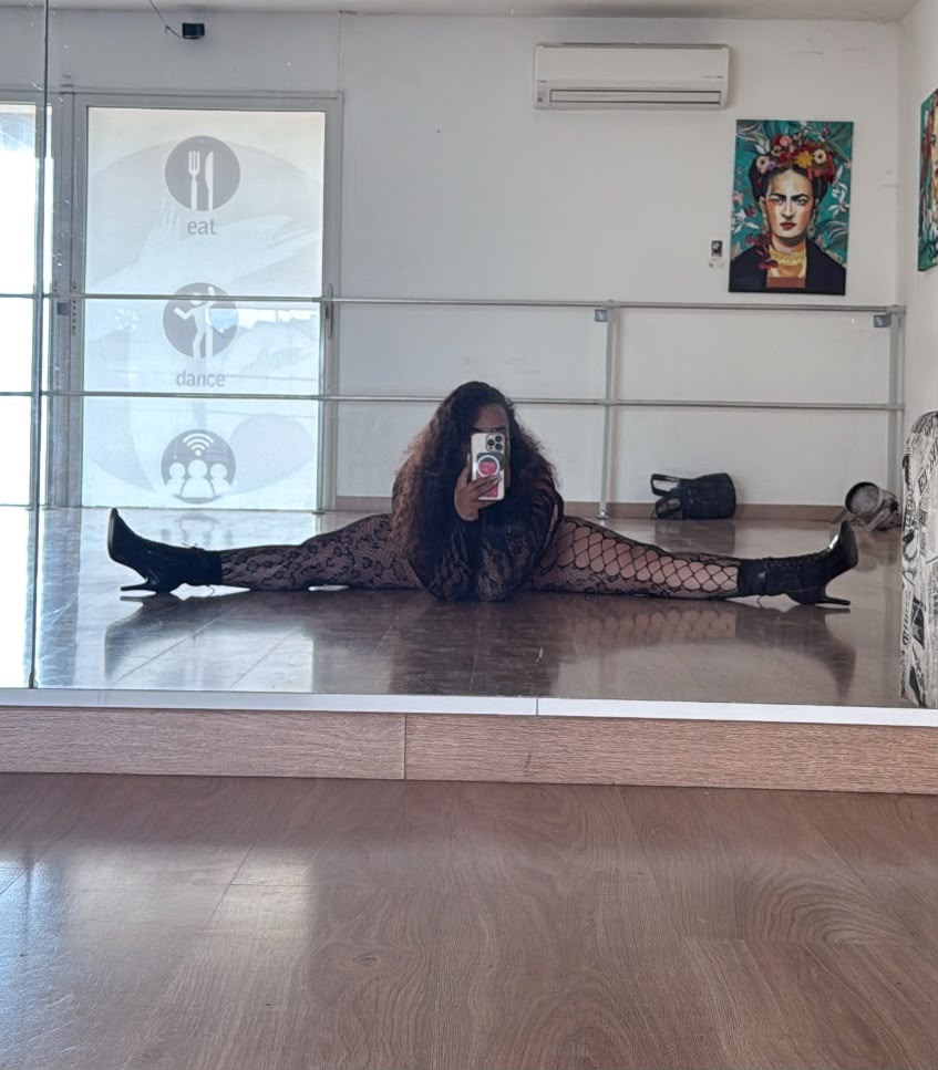 Nina en mouvement